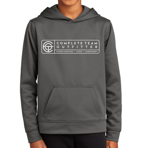 Youth Performance Fleece Pullover Hooded Sweatshirt Thumbnail