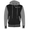 Unisex Heavyweight Varsity Full-Zip Hooded Sweatshirt Thumbnail