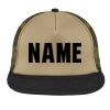 Flat Bill Snapback Trucker Cap Thumbnail