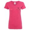 Women’s Glitter V-Neck T-Shirt Thumbnail