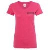 Women’s Glitter V-Neck T-Shirt Thumbnail
