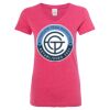 Women’s Glitter V-Neck T-Shirt Thumbnail