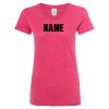 Women’s Glitter V-Neck T-Shirt Thumbnail